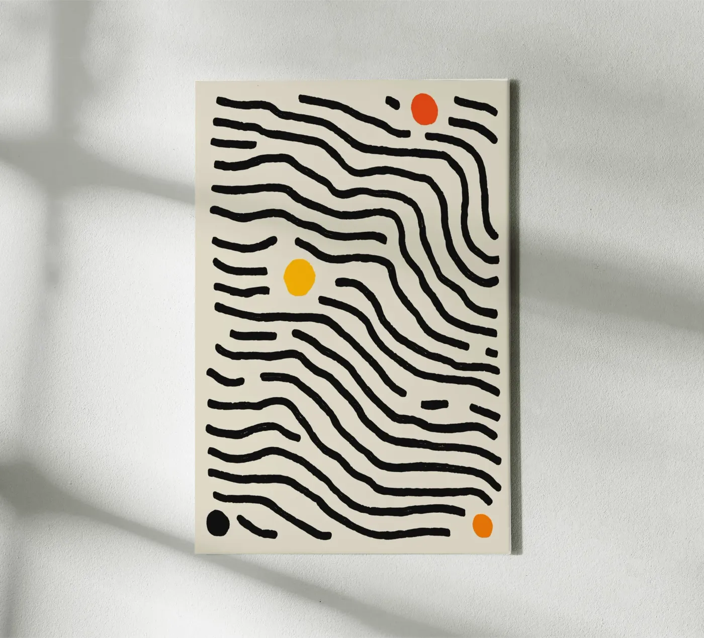 Orbiting Lines toile de treechild