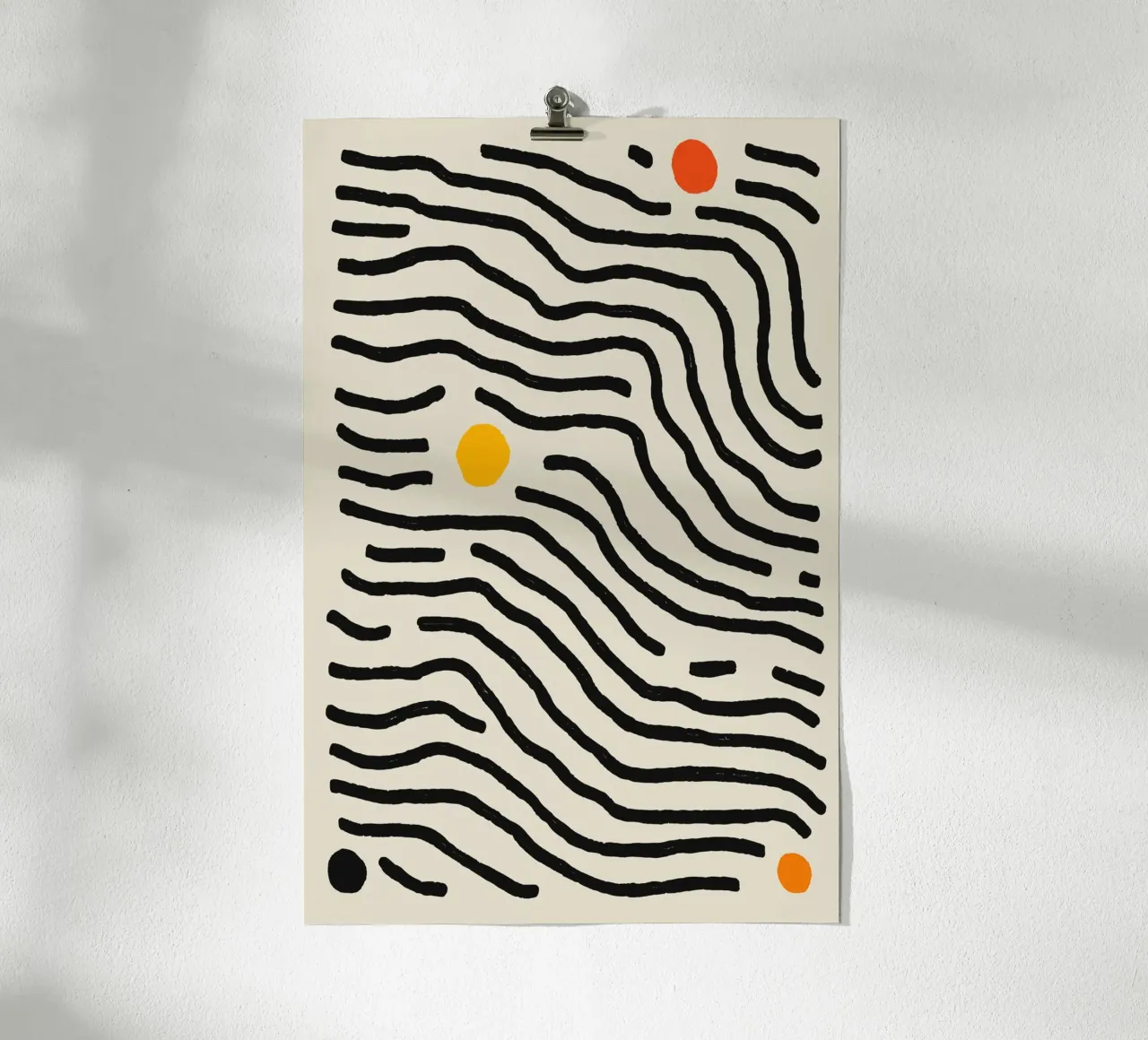 Orbiting Lines carta hahnemühle da treechild