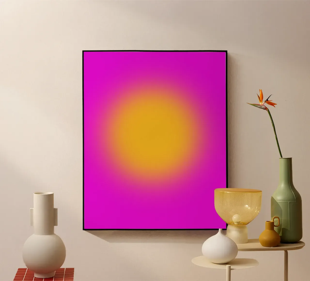 Sunny acryl van UrbanART