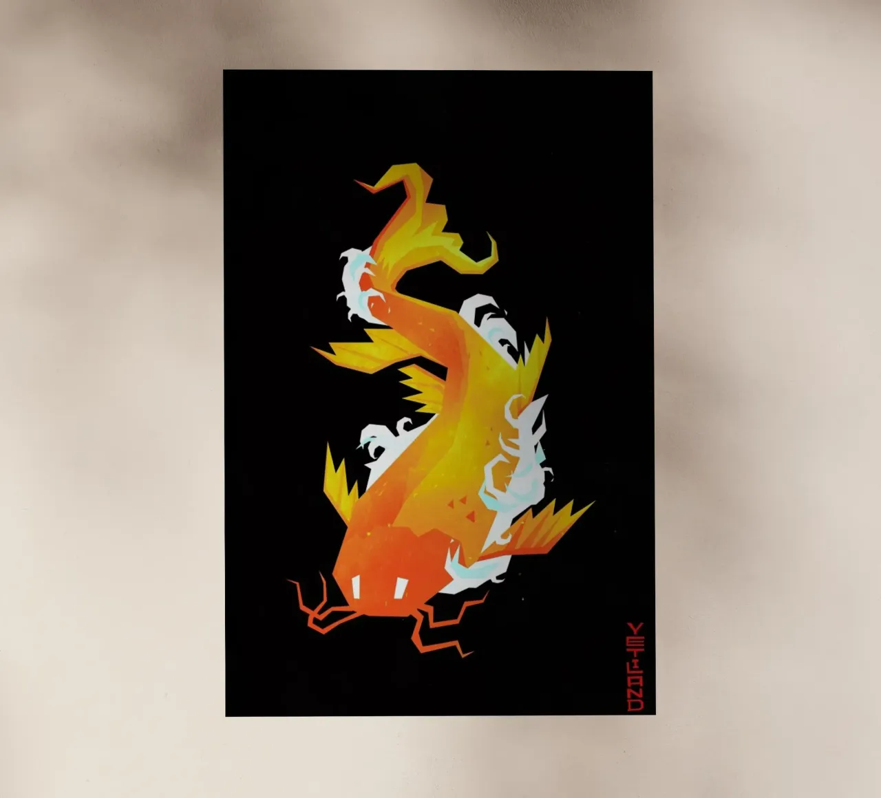 Koi pellicola backlit da Yetiland