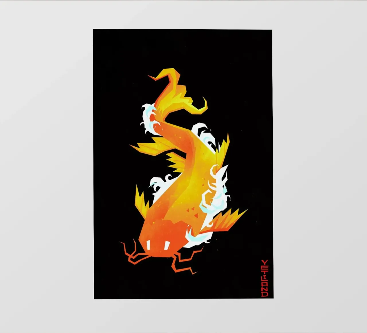 Koi pellicola backlit da Yetiland