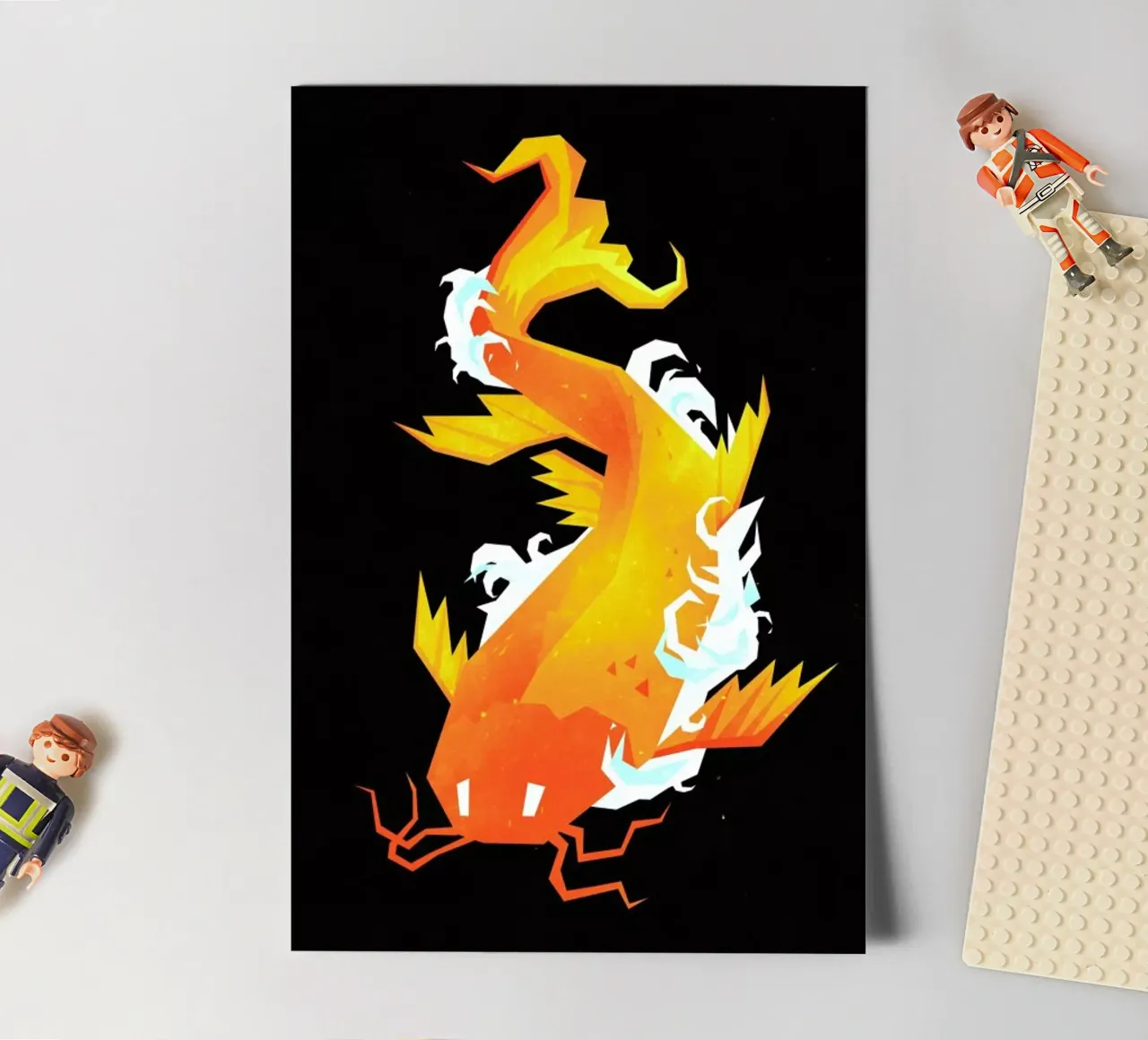 Koi sticker sheet by Yetiland