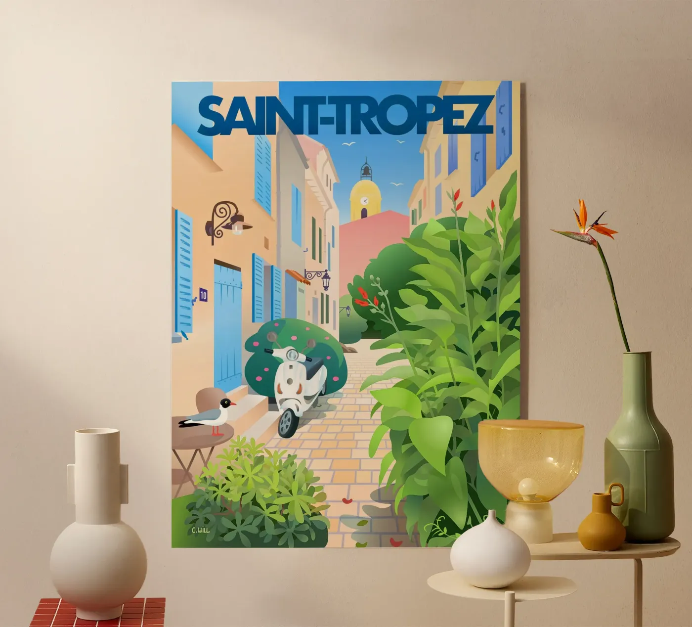Saint-Tropez plexiglass da C.WILL
