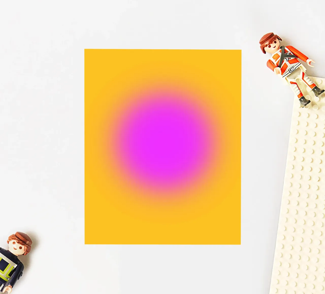 Sun down sticker van UrbanART