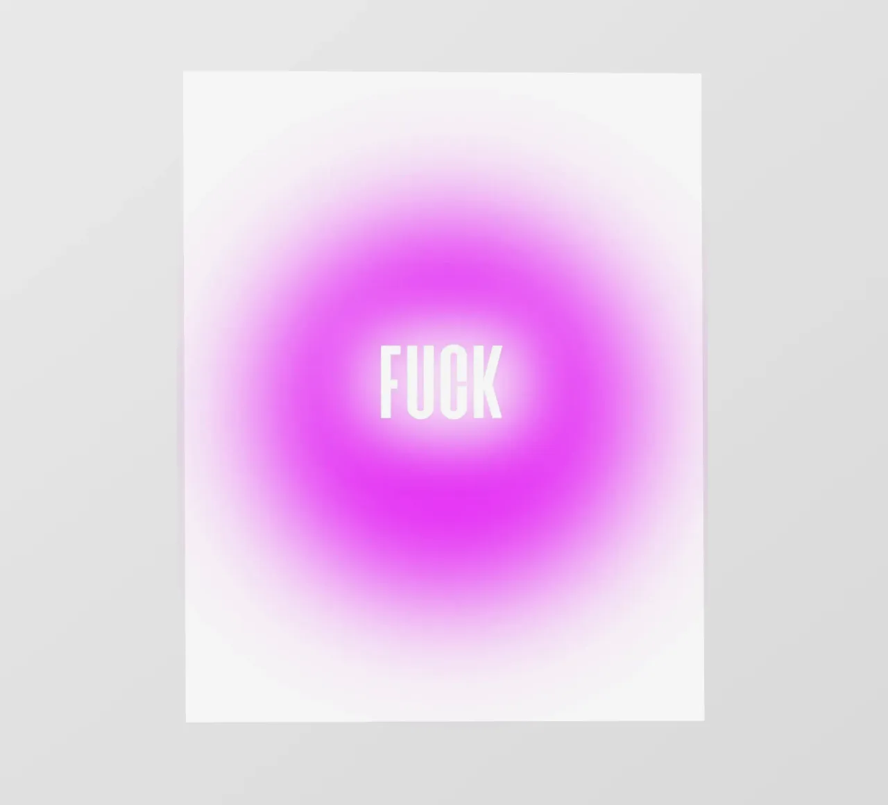 Nicht dein Tag pellicola backlit da UrbanART