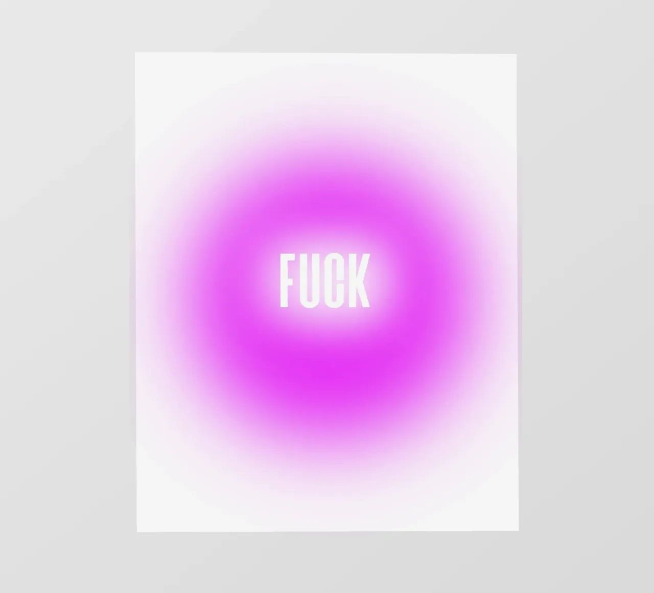 Nicht dein Tag telo in pvc da UrbanART