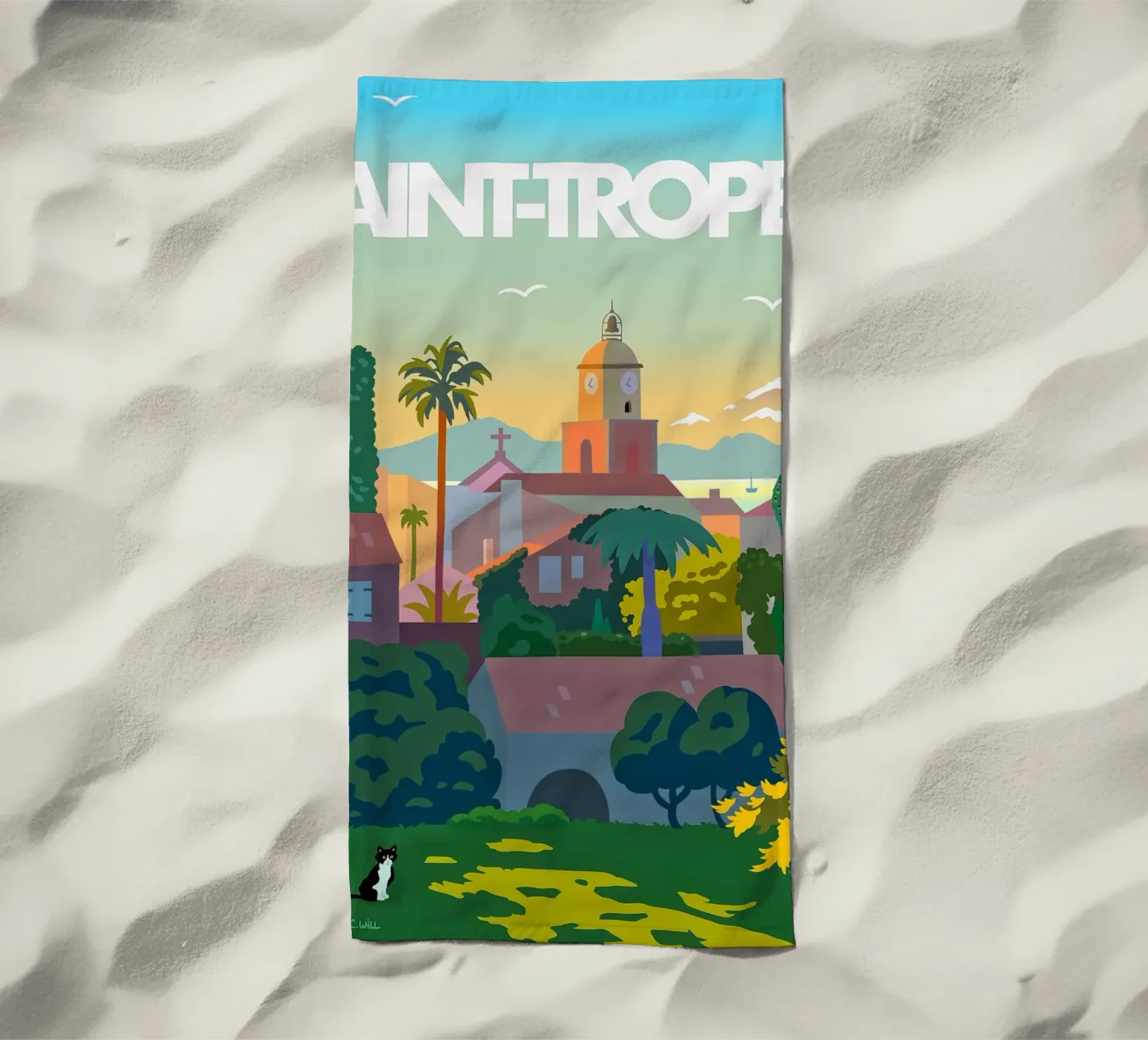 Saint-Tropez telo mare da C.WILL