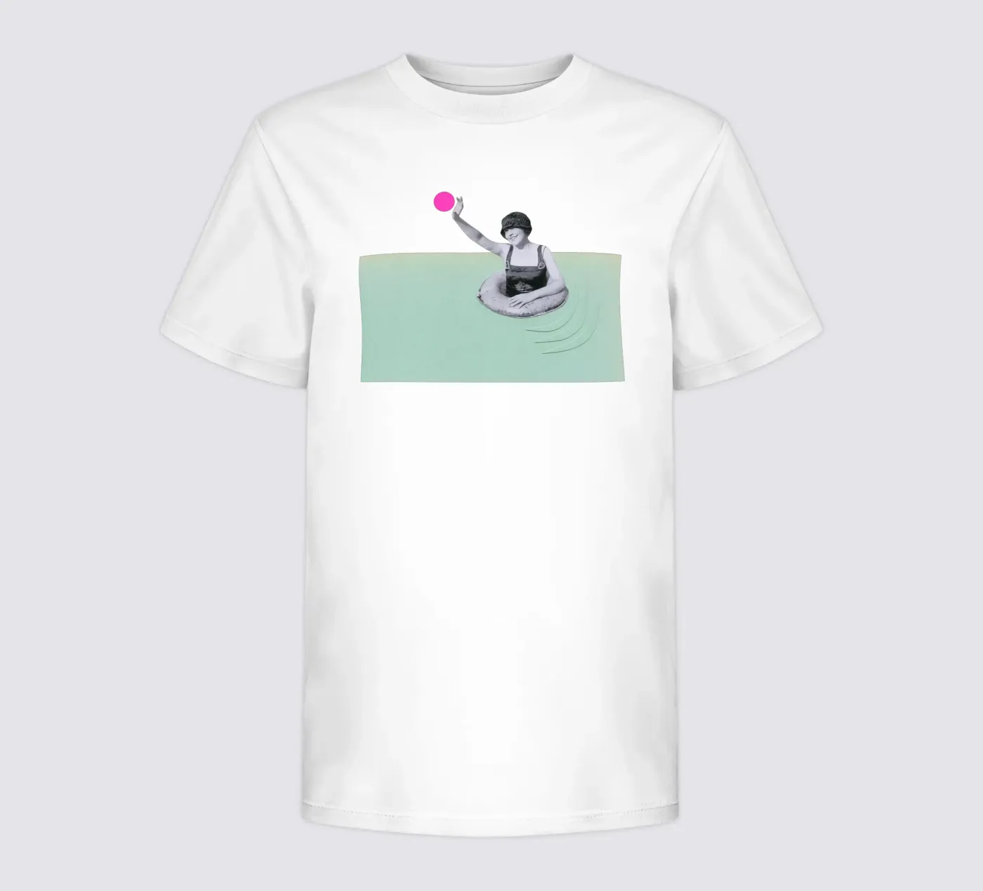 Pool Days t-shirt bambini da Cassia Beck Collage