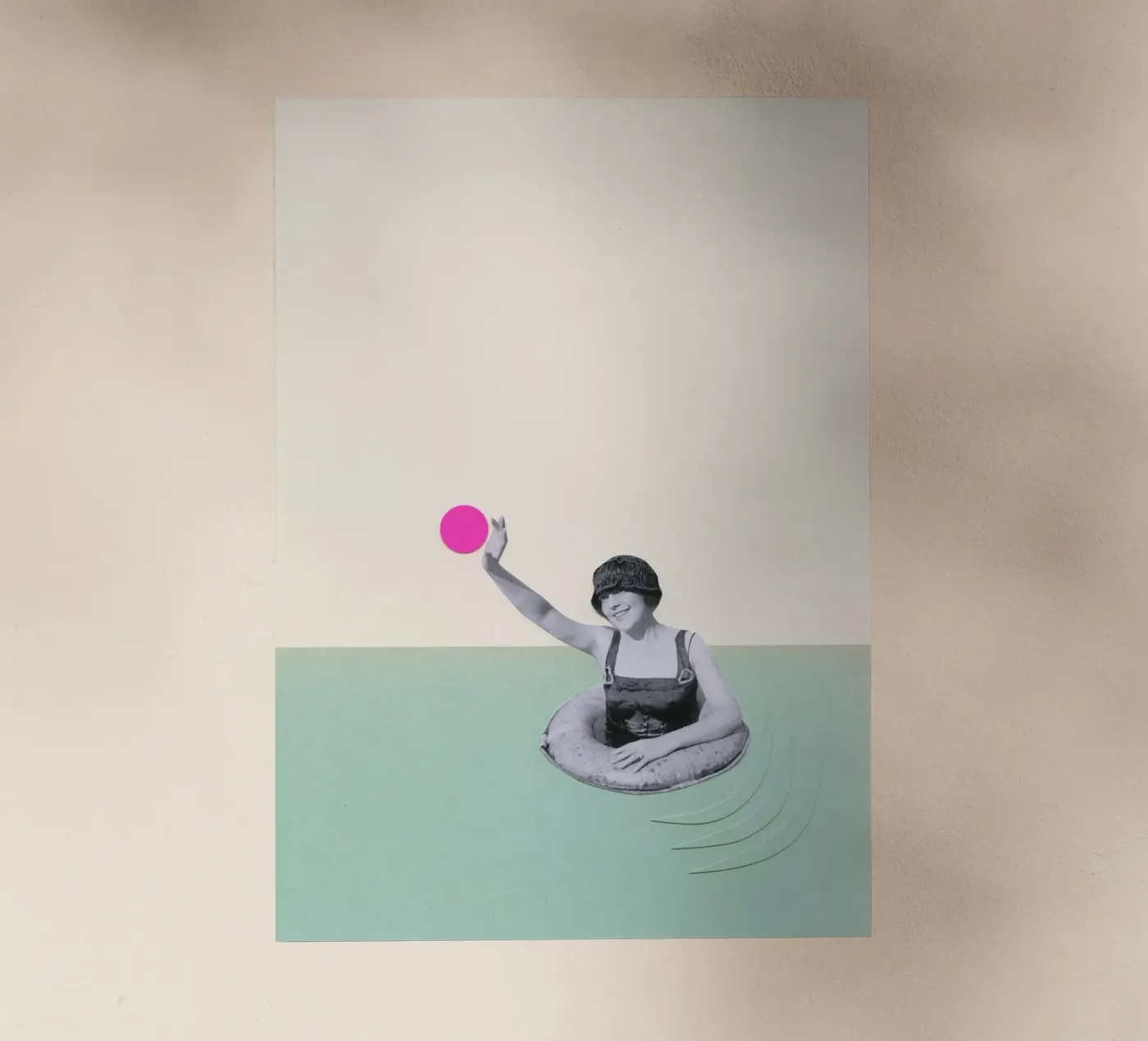 Giorni di piscina pellicola backlit da Cassia Beck Collage