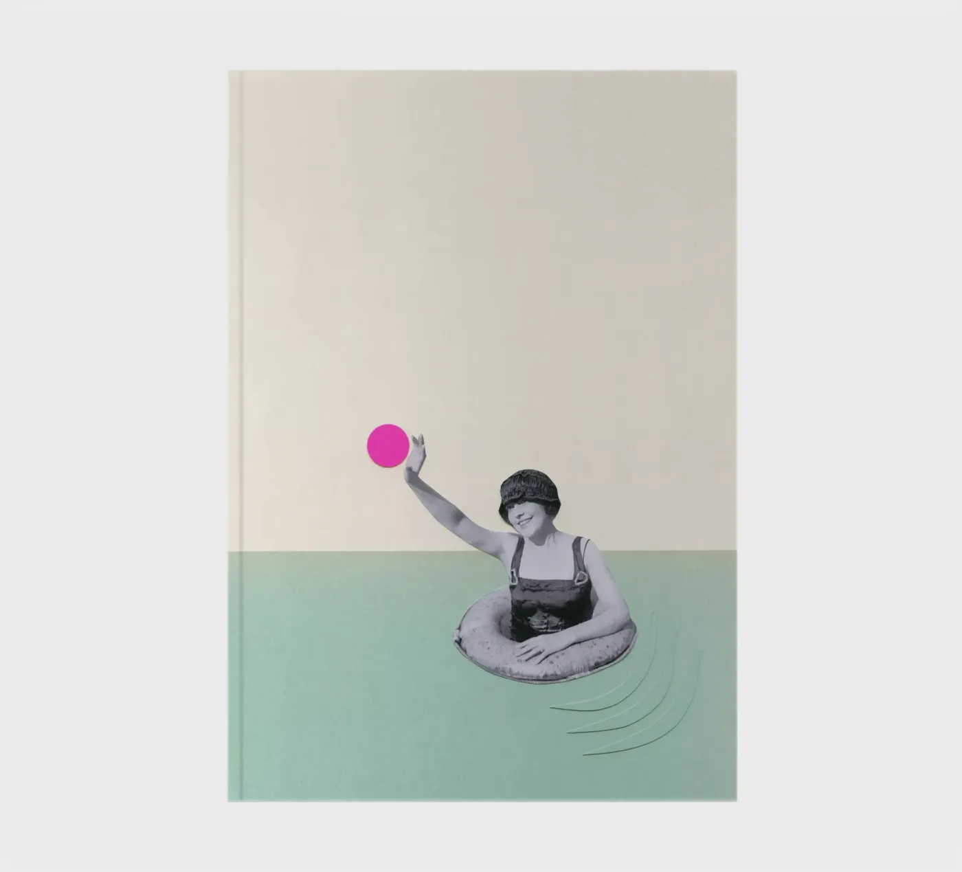 Pool Days notebook by Cassia Beck Collage