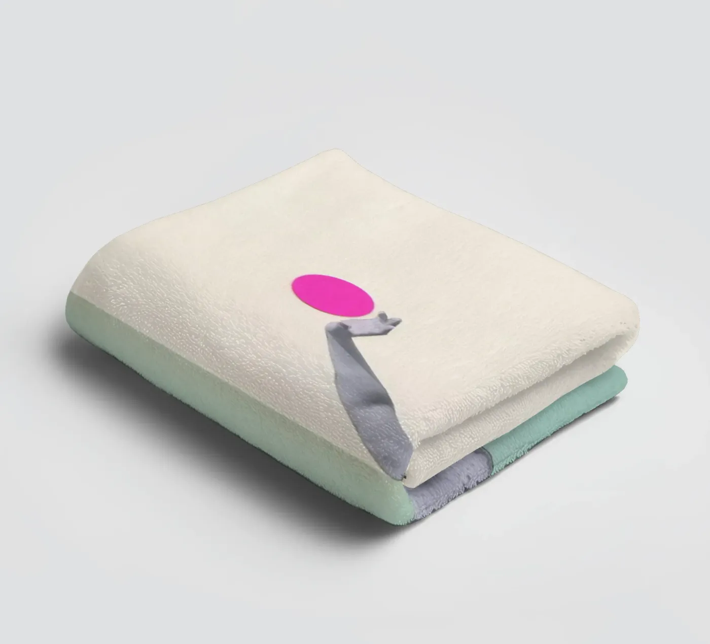 Pool Days badhanddoek van Cassia Beck Collage