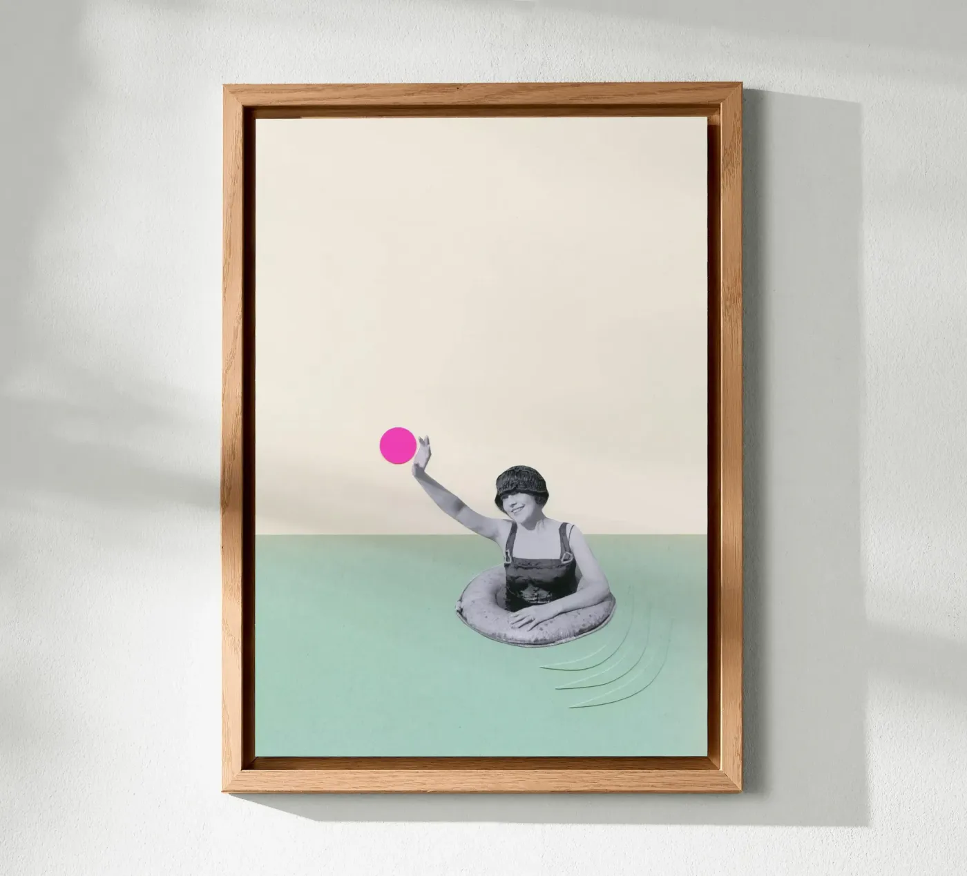 Giorni di piscina pannello forex da Cassia Beck Collage