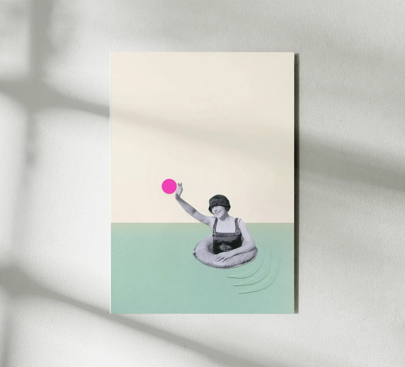 Giorni di piscina pannello forex da Cassia Beck Collage