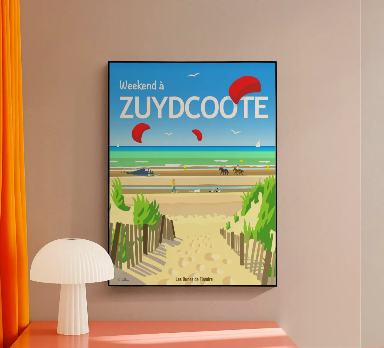 Weekend a Zuydcoote plexiglass da C.WILL