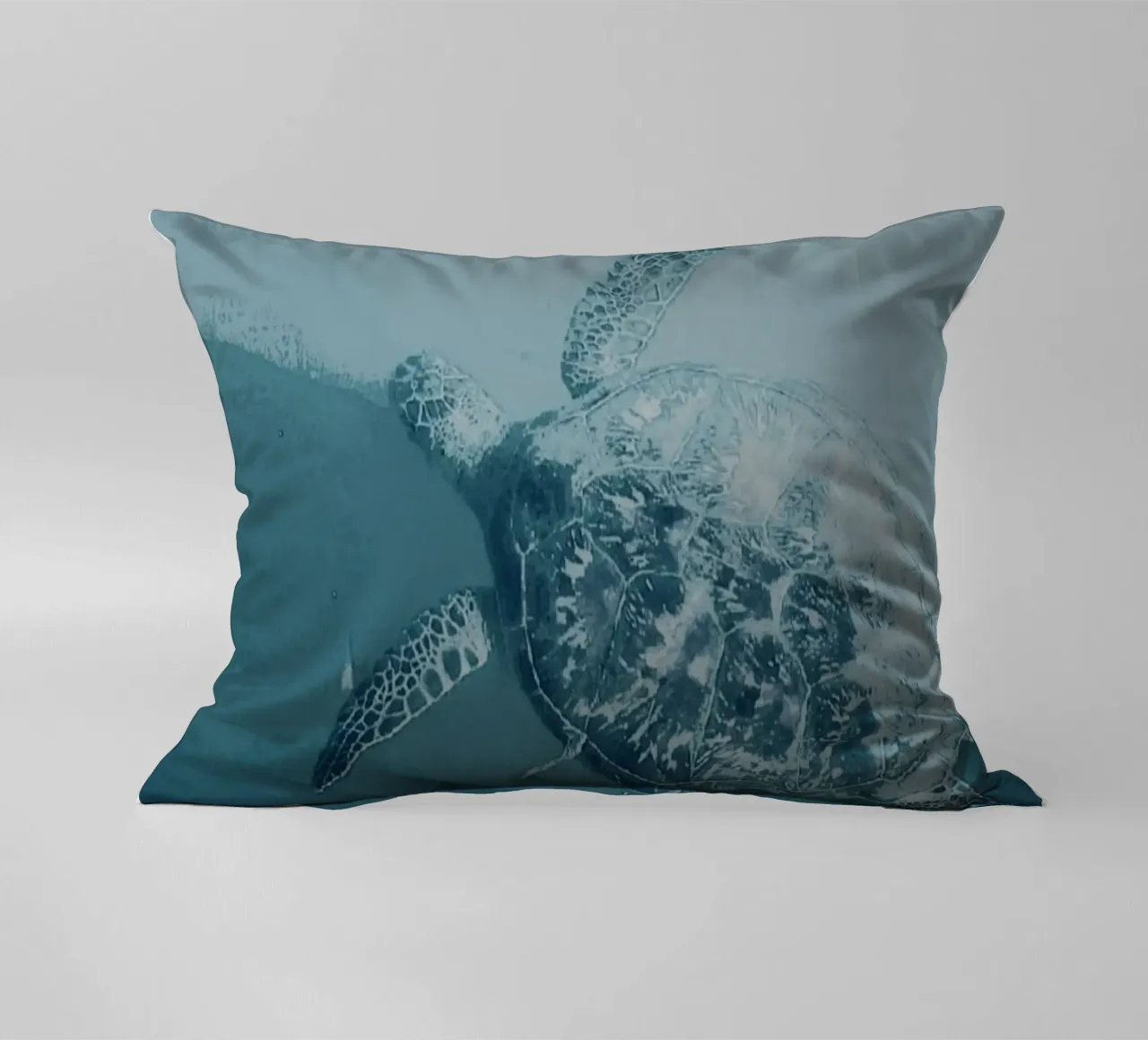 Turtle Swimming cuscino da Tabea Jule Photography