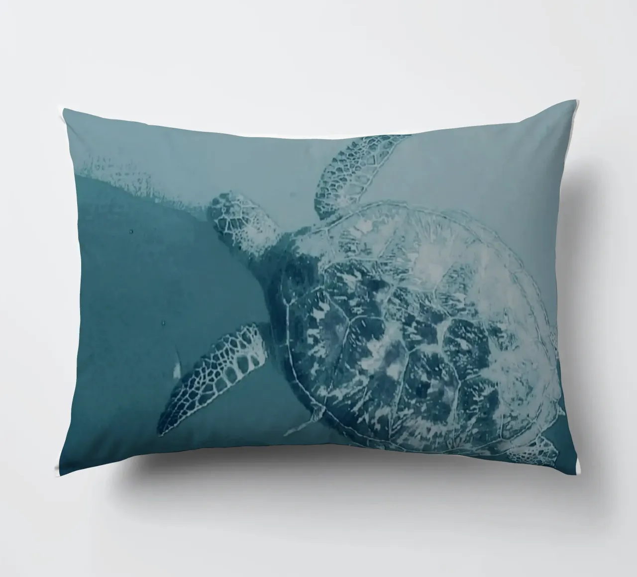 Turtle Swimming cuscino da Tabea Jule Photography