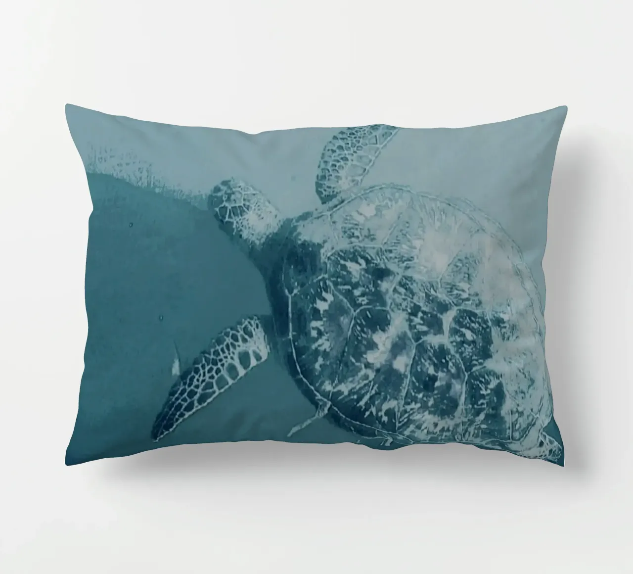 Turtle Swimming cuscino da Tabea Jule Photography