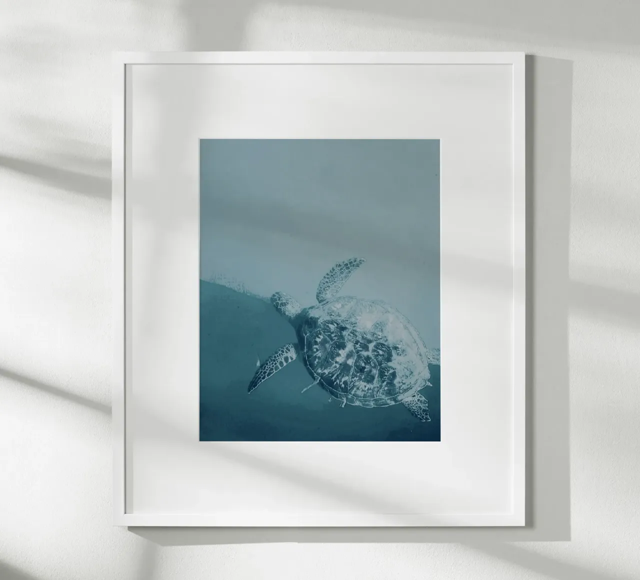 Turtle Swimming poster da Tabea Jule Photography