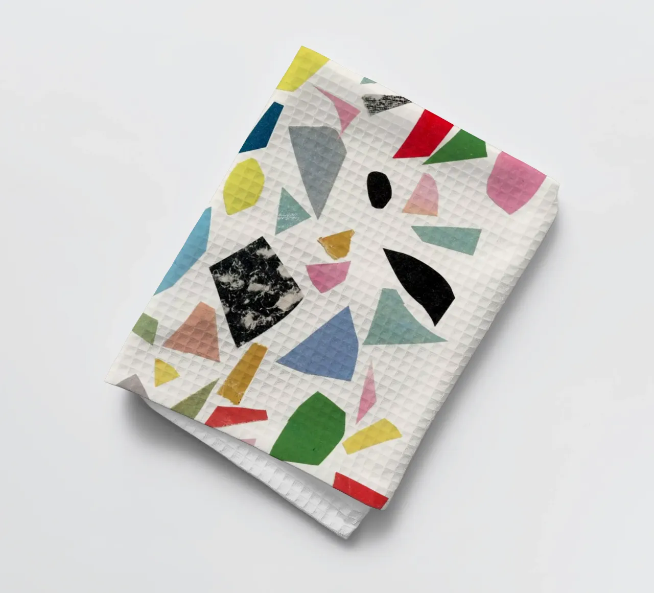Terrazzo blanc torchon de Cassia Beck Collage
