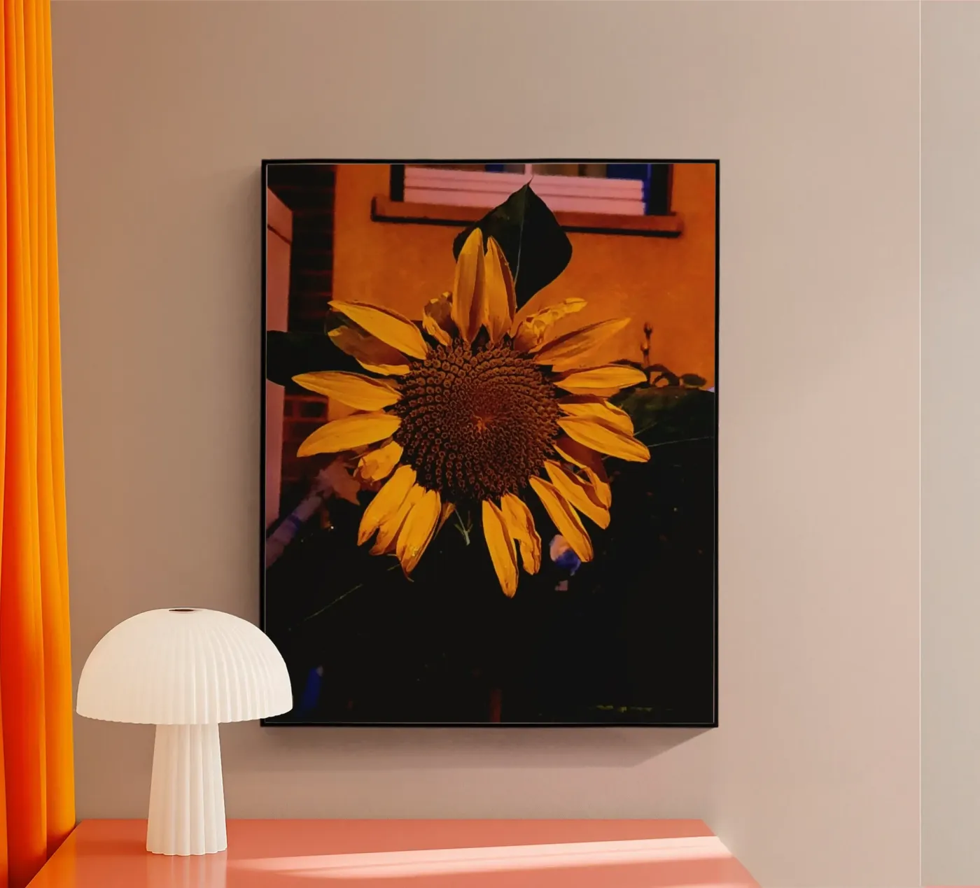 Sunflower plexiglass da Tabea Jule Photography
