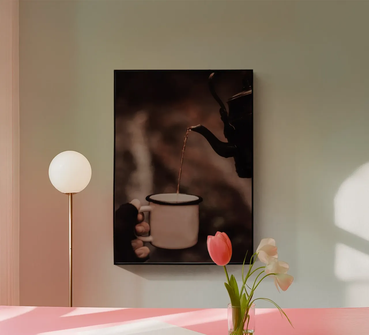 Momento caffè rustico plexiglass da Mildred Store