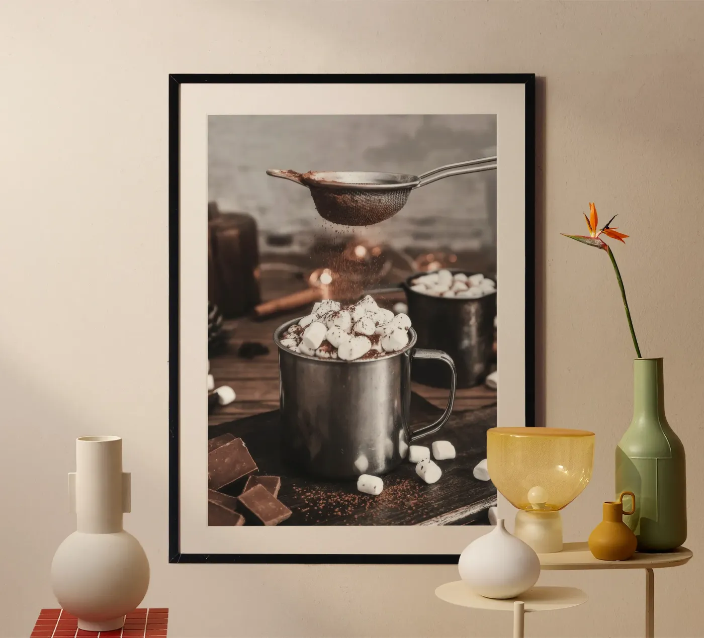 Hot Chocolate Marshmallows poster da Mildred Store