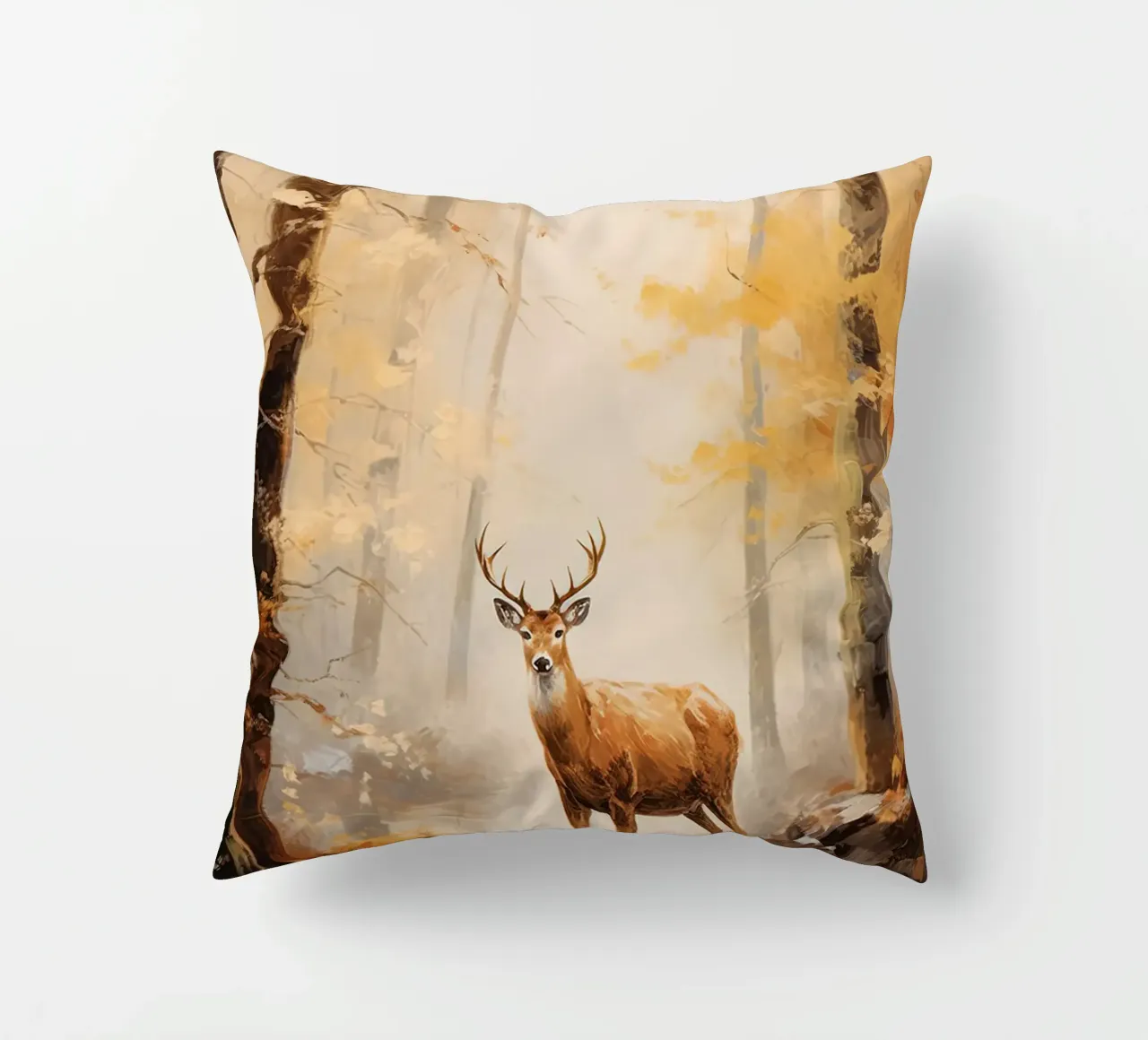 Cervi in autunno cuscino da The Herringstore