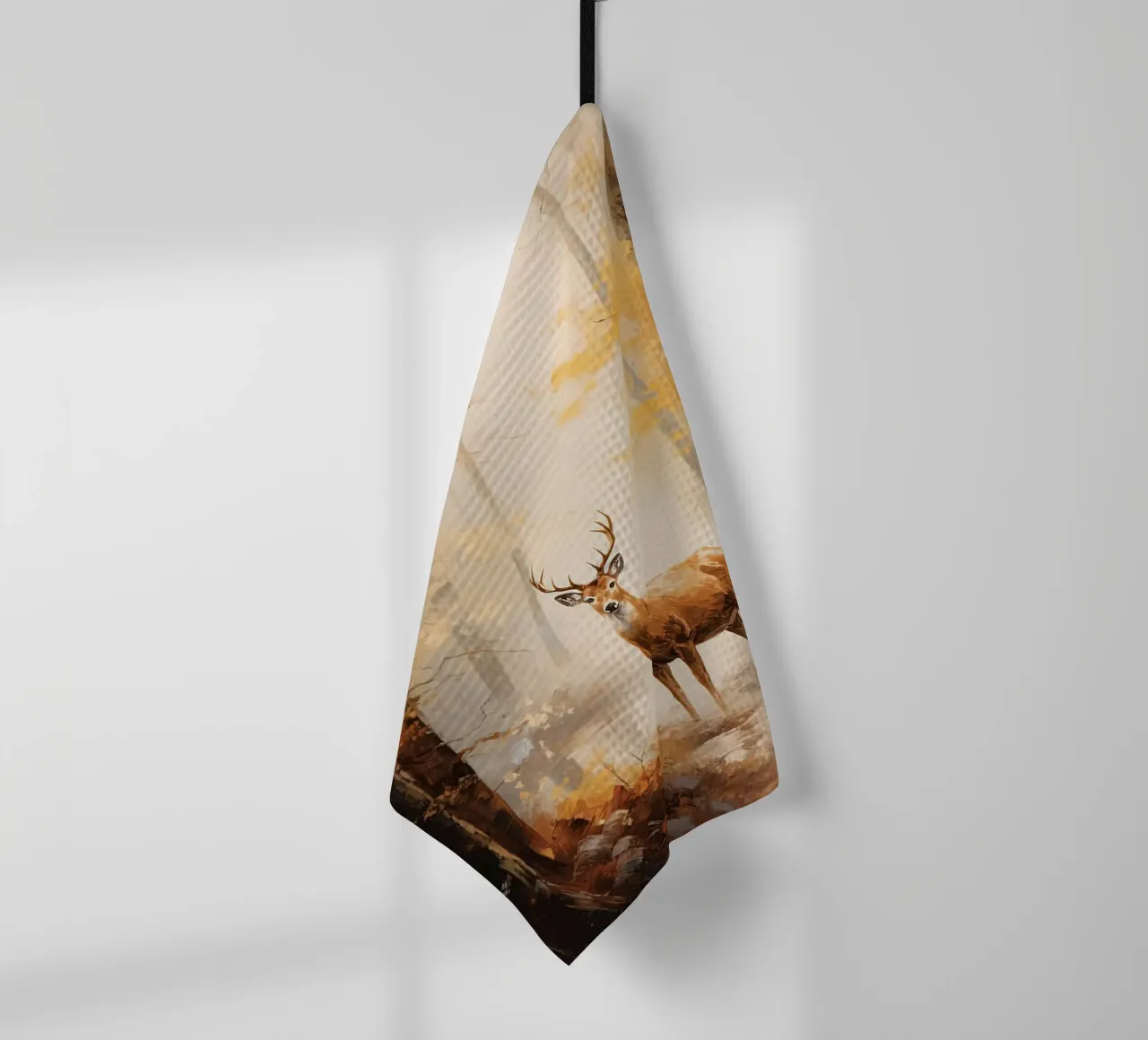 Cervi in autunno canovaccio da cucina da The Herringstore