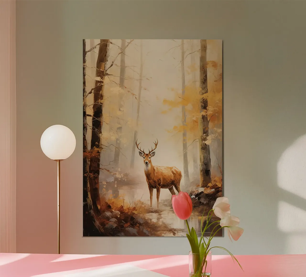 Cervi in autunno carta hahnemühle da The Herringstore