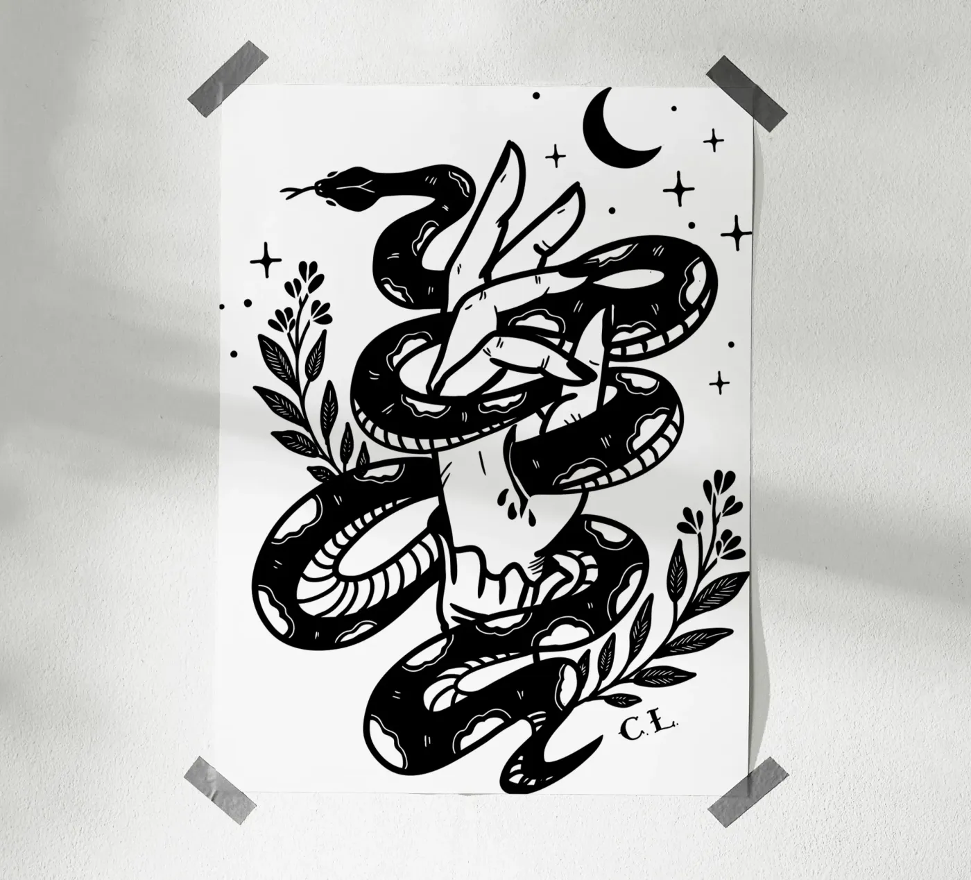 Snake Charmer poster da Killer Wolf