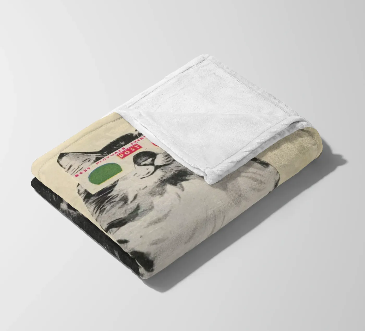 3D Bril fleecedeken van Cassia Beck Collage