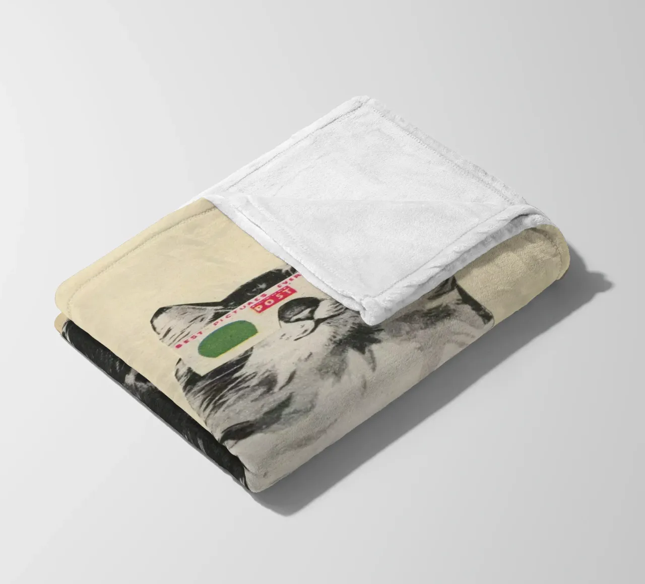 3D Bril fleecedeken van Cassia Beck Collage