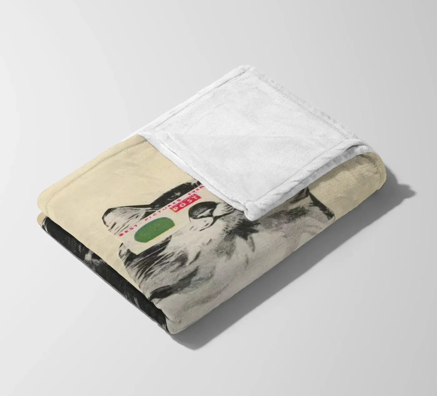 3D Bril fleecedeken van Cassia Beck Collage