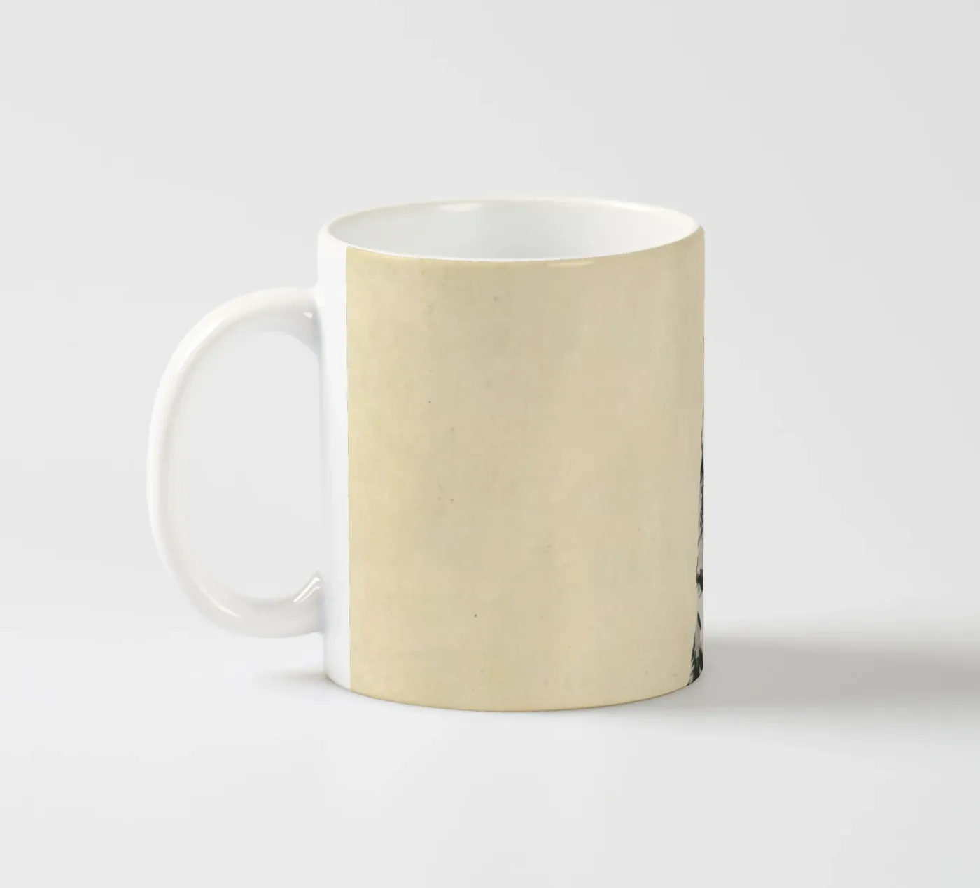 3D Glasses ceramic mug by Cassia Beck Collage