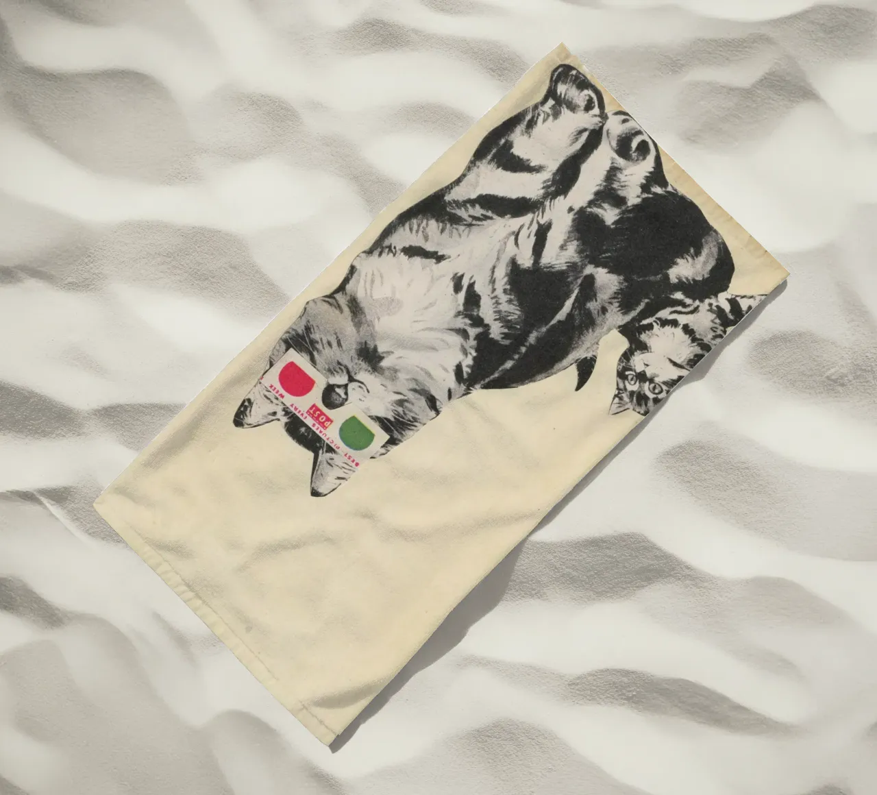 Occhiali 3D telo mare da Cassia Beck Collage