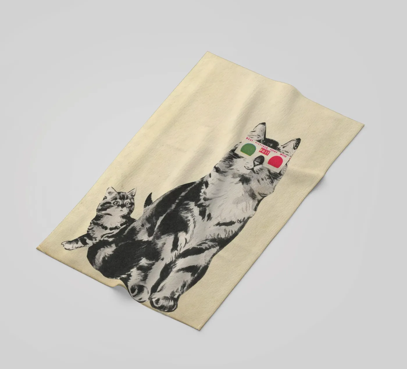 Occhiali 3D telo mare da Cassia Beck Collage