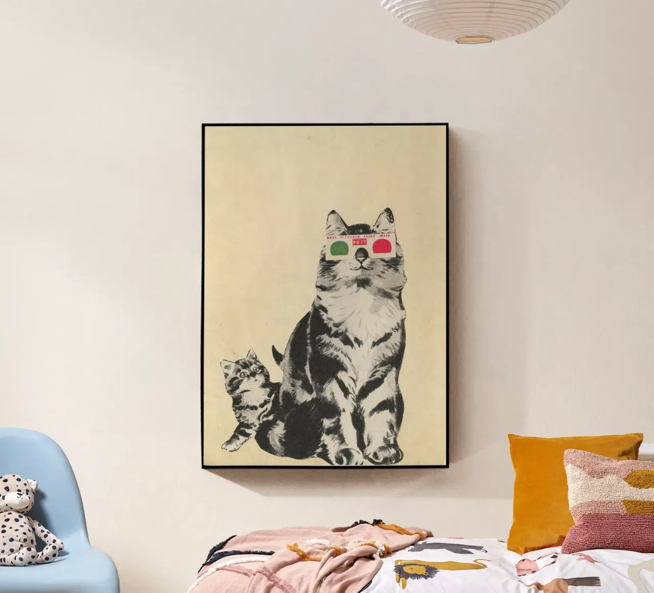 Occhiali 3D plexiglass da Cassia Beck Collage