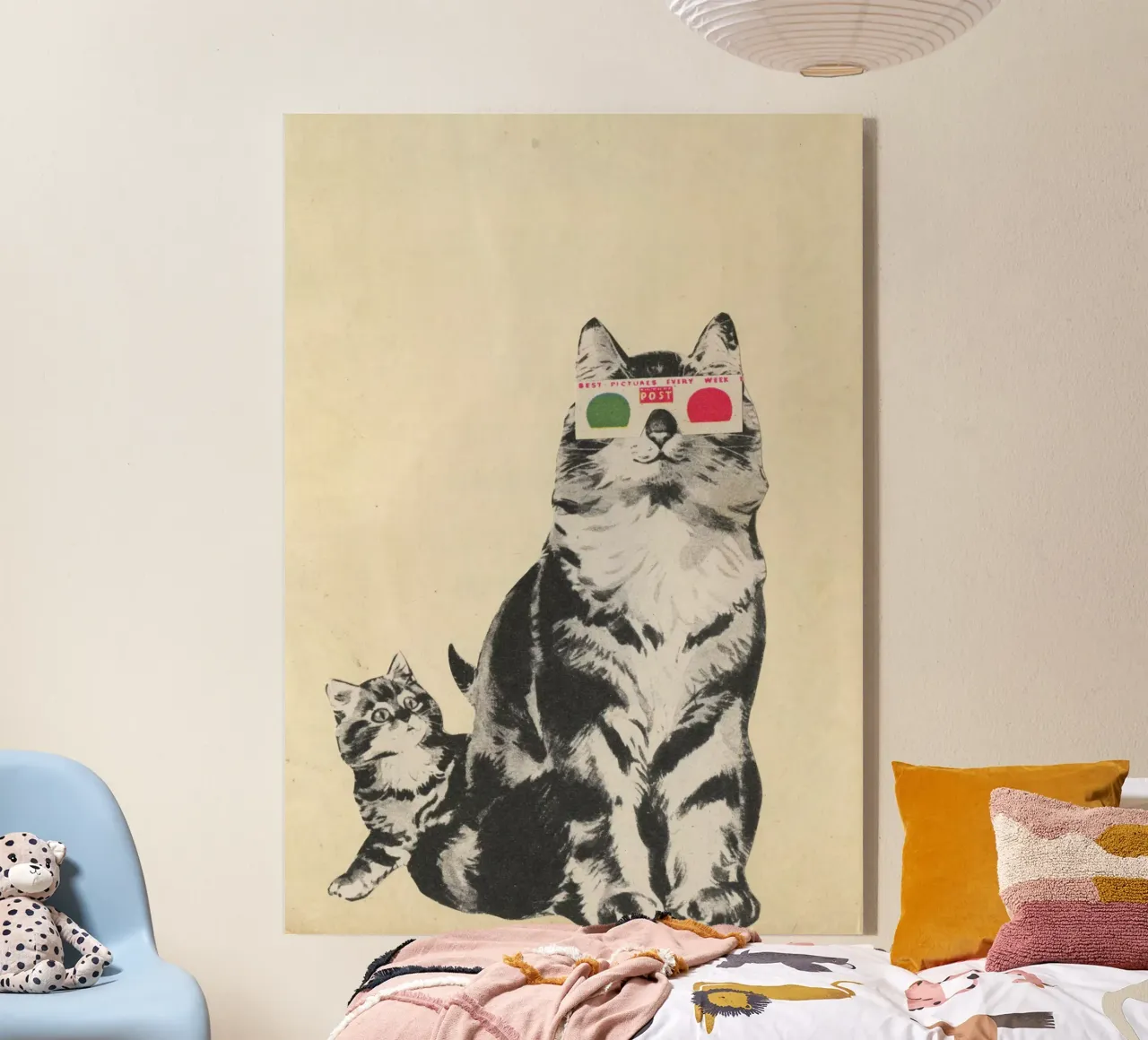 Occhiali 3D plexiglass da Cassia Beck Collage