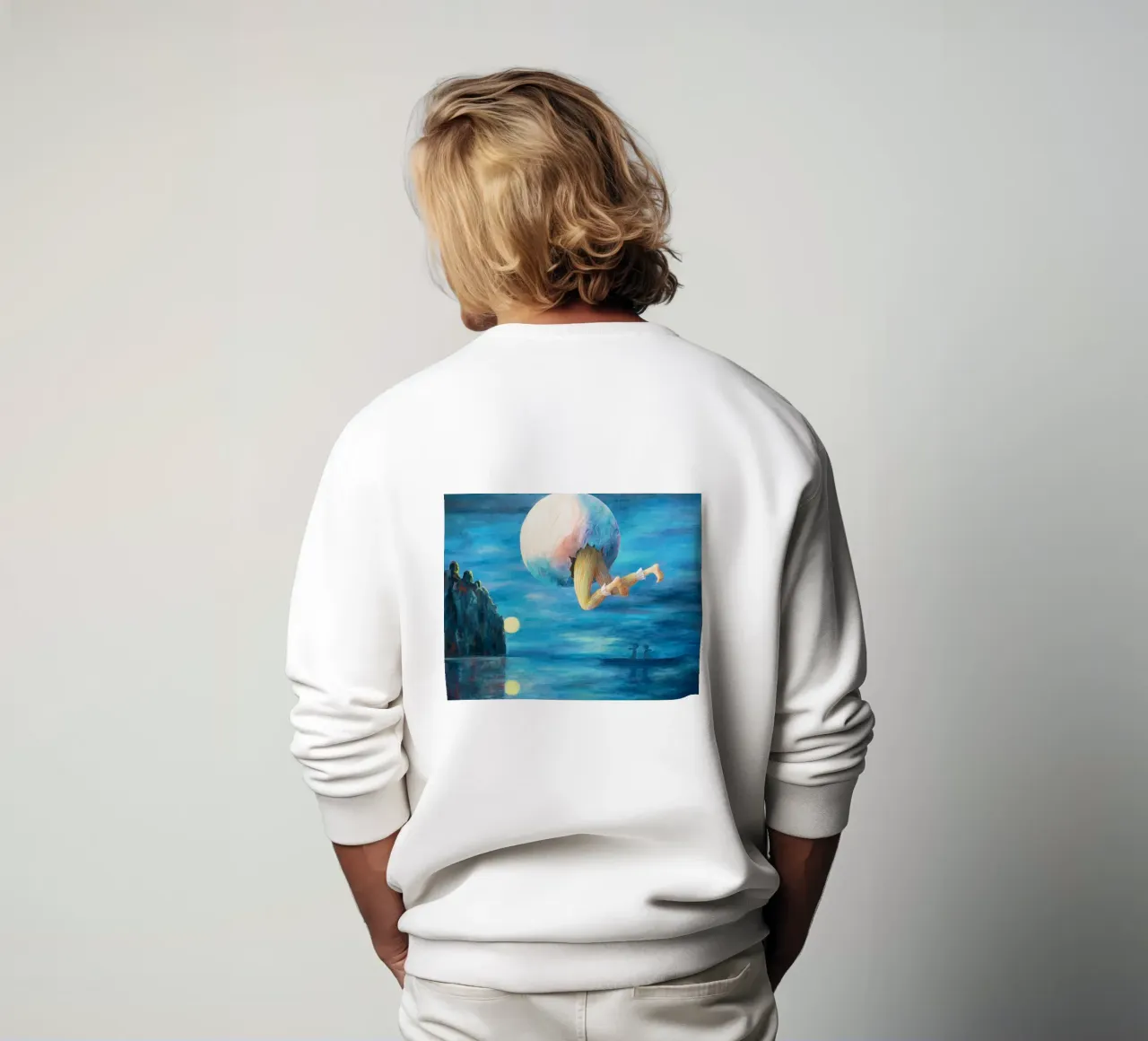 "Da qualche parte ci deve essere un futuro" di Wolfgang Lettl felpa da Chérie Prints