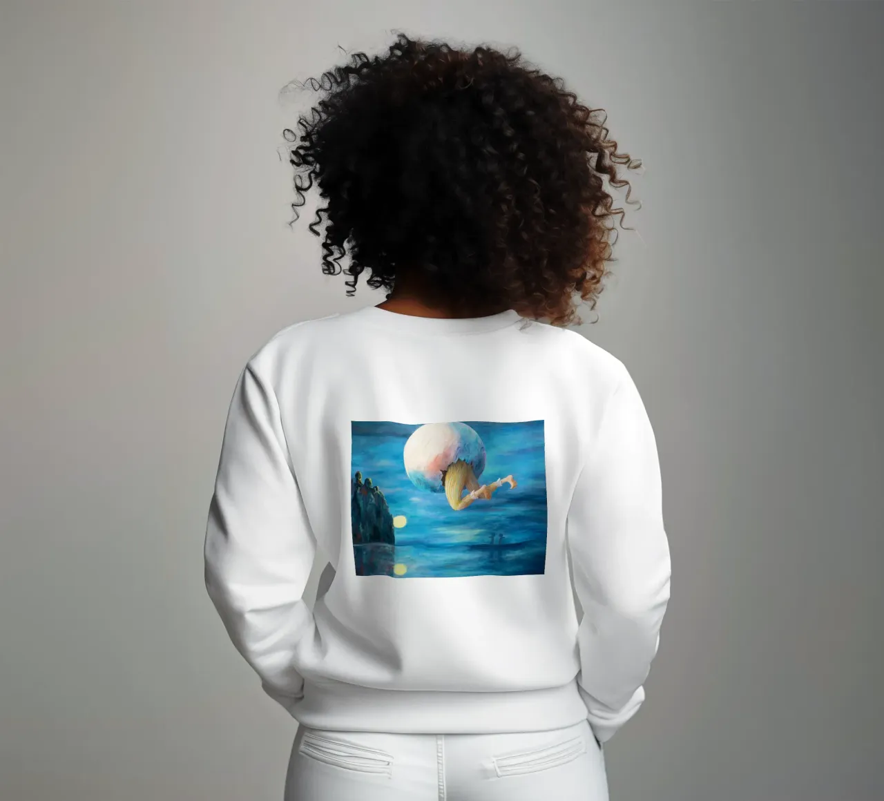 "Da qualche parte ci deve essere un futuro" di Wolfgang Lettl felpa da Chérie Prints