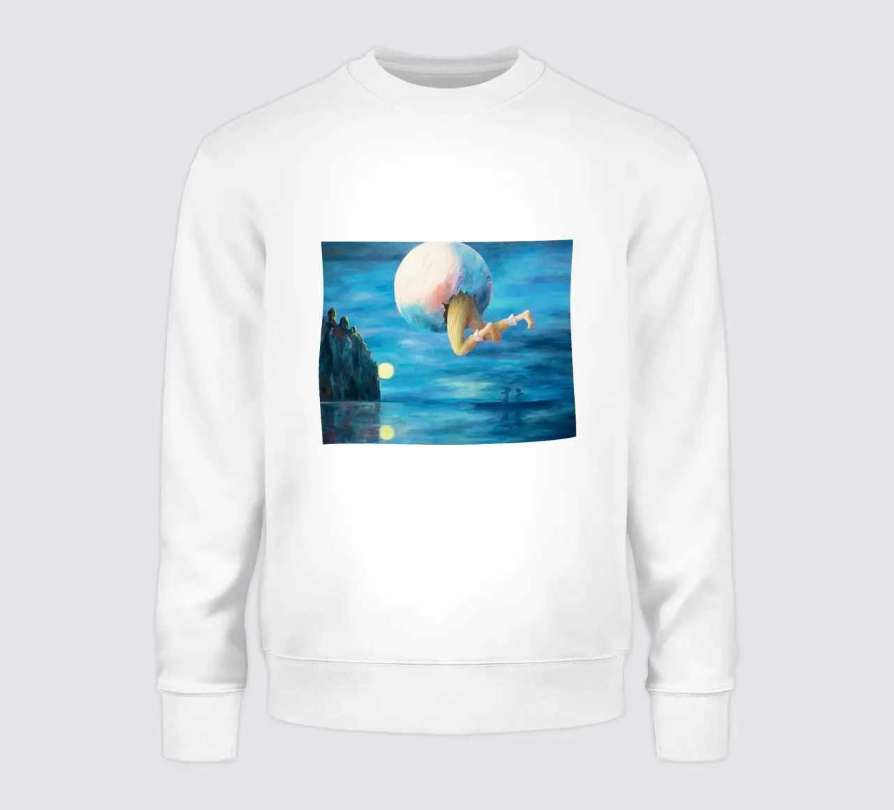 "Da qualche parte ci deve essere un futuro" di Wolfgang Lettl felpa da Chérie Prints