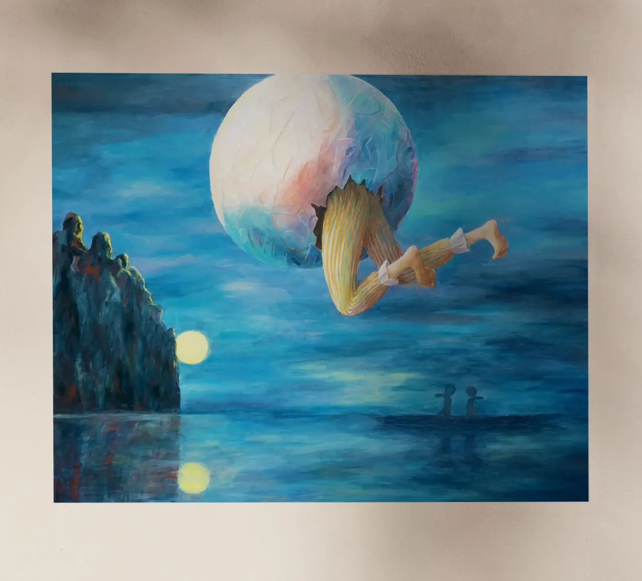 "Da qualche parte ci deve essere un futuro" di Wolfgang Lettl pellicola backlit da Chérie Prints