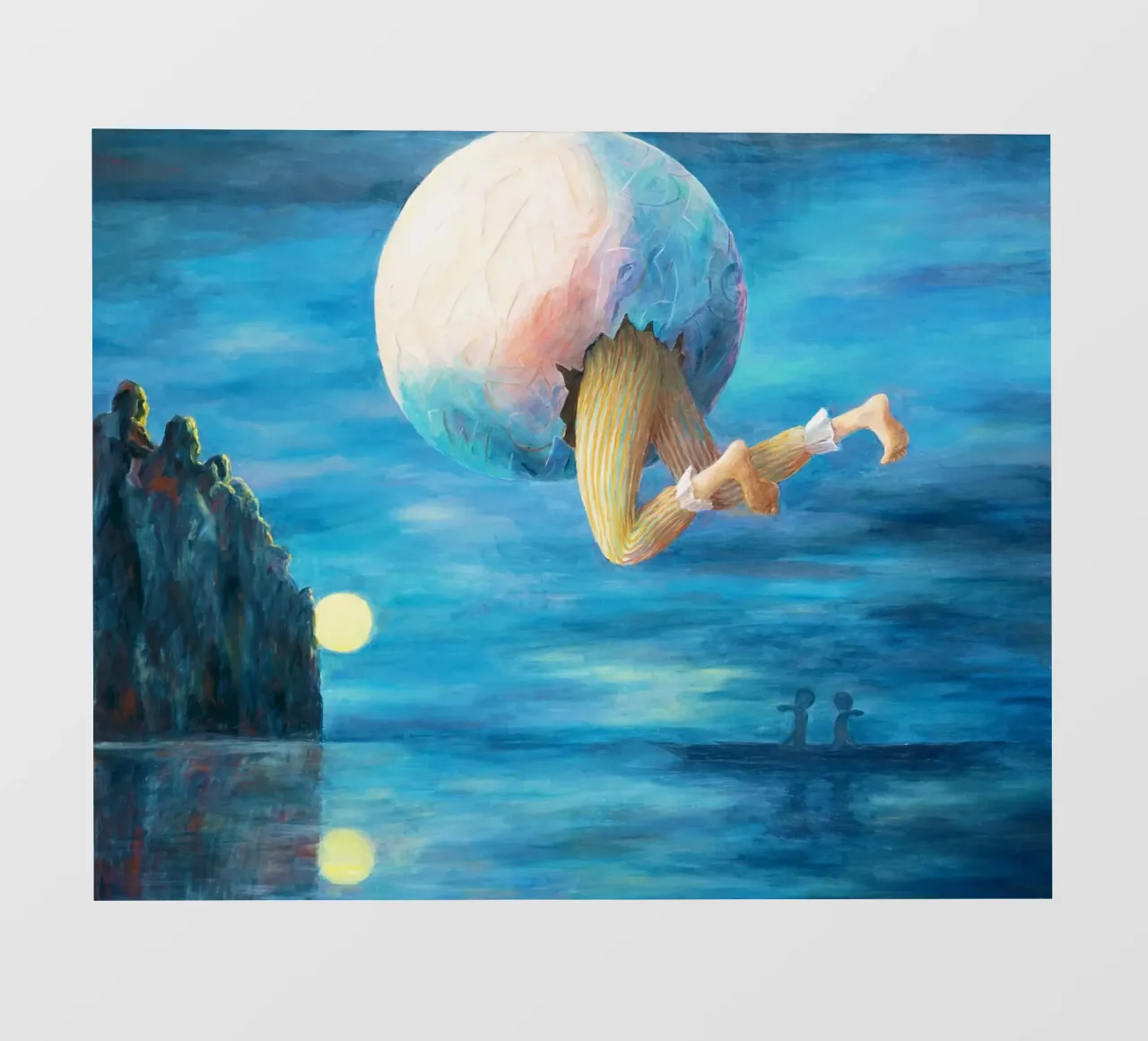 "Da qualche parte ci deve essere un futuro" di Wolfgang Lettl pellicola backlit da Chérie Prints