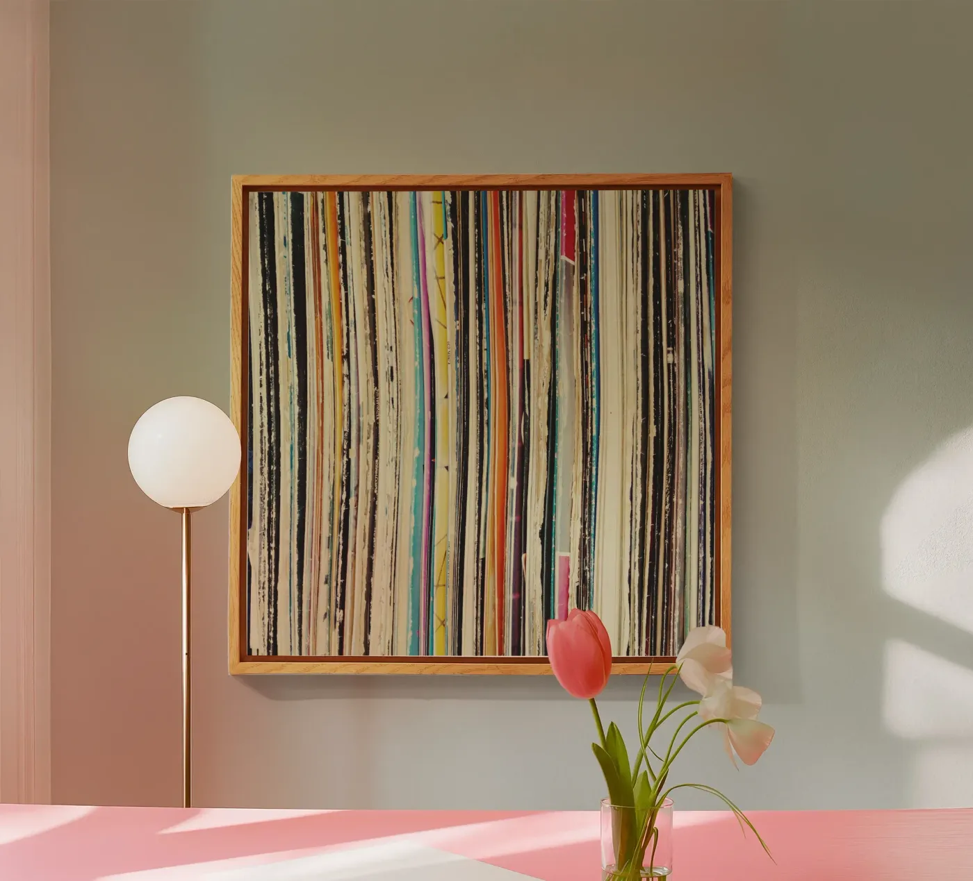 Record Collection plexiglass da Cassia Beck Photography