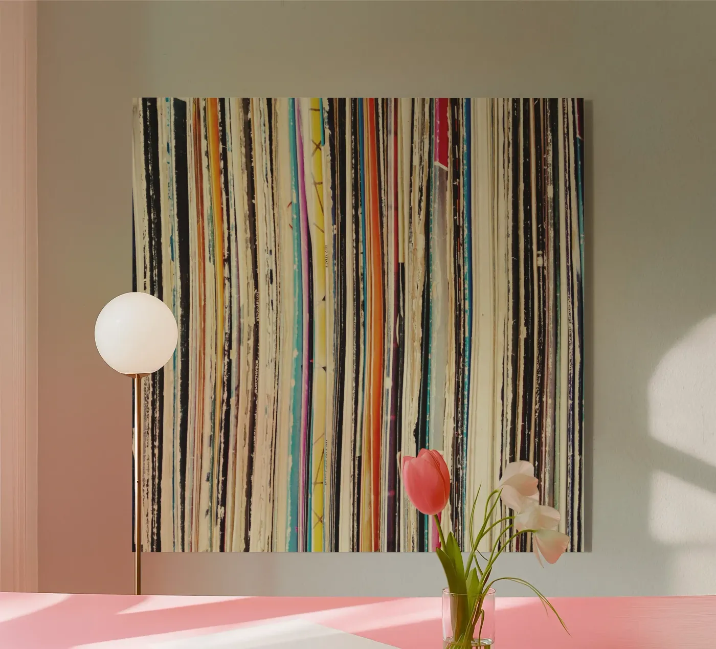 Record Collection plexiglass da Cassia Beck Photography