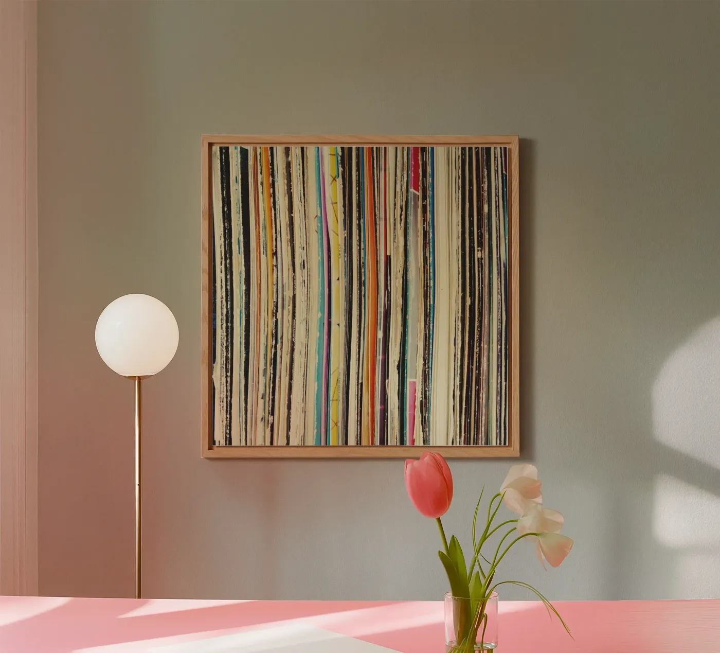 Record Collection pannello forex da Cassia Beck Photography