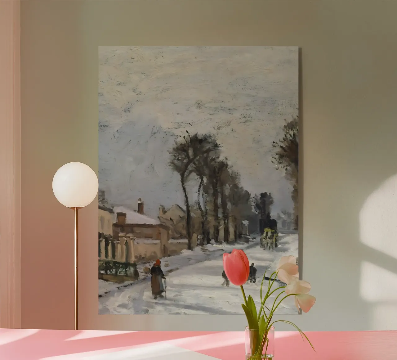 Winterallee plexiglass da Christmas Vibes 2025