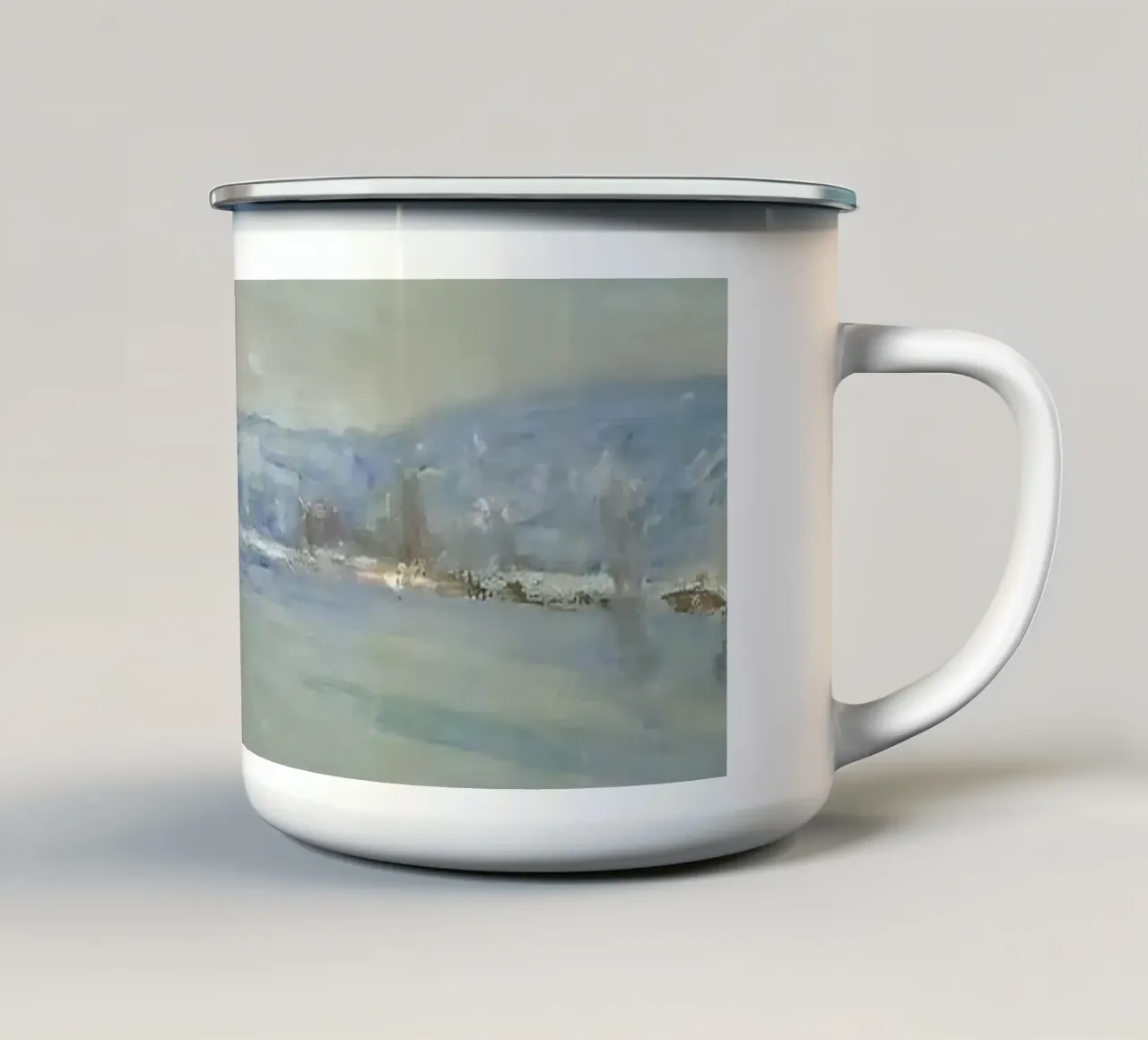 Riva d'inverno tazza in smalto da Christmas Vibes 2025