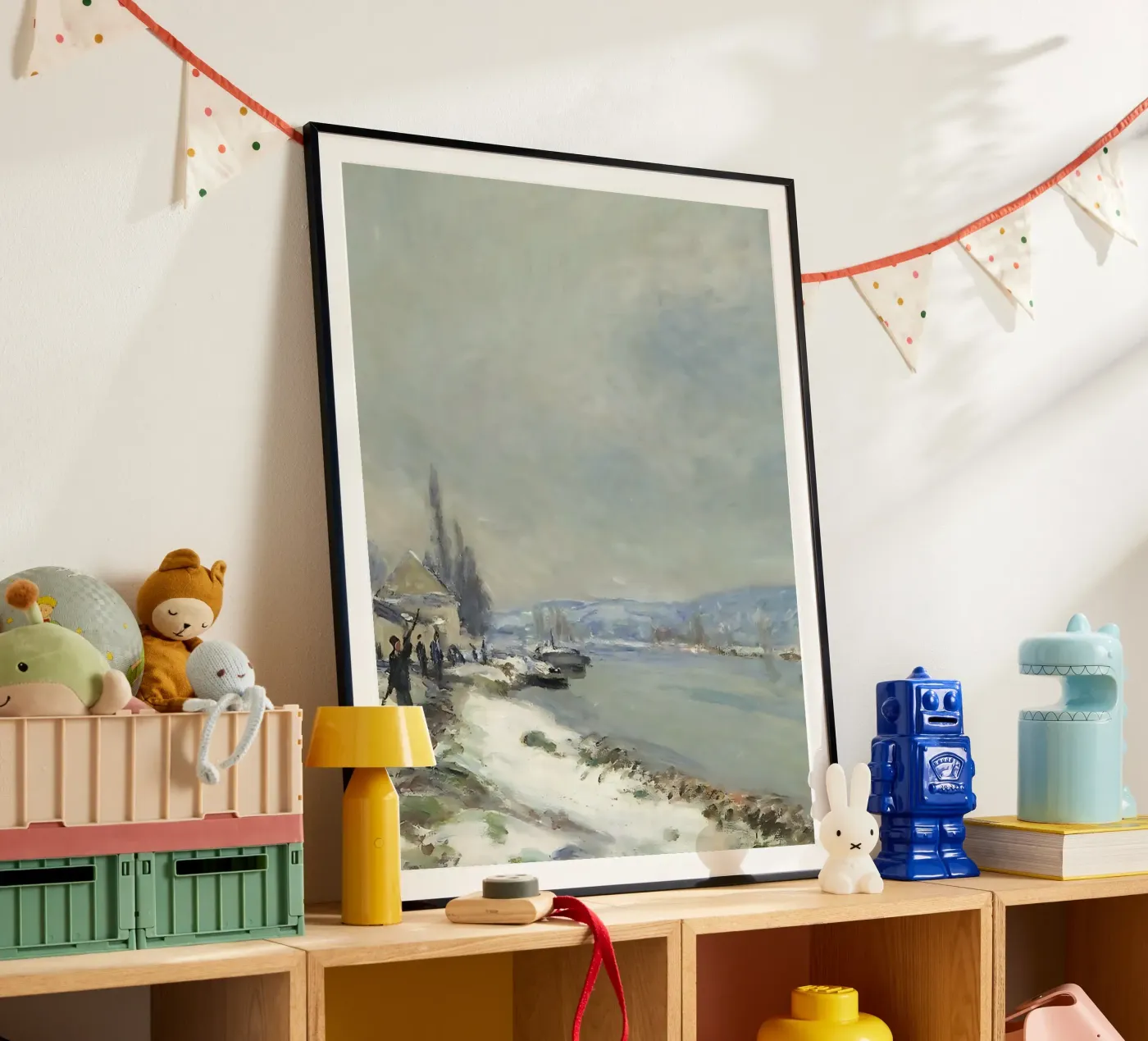 Winter shore Poster von Christmas Vibes 2025