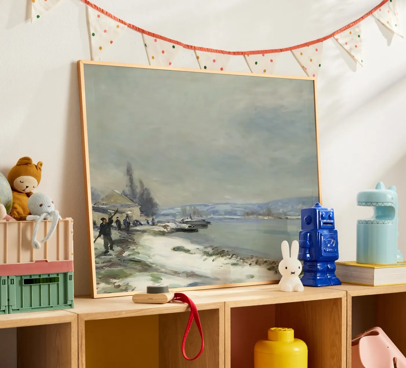 Winter shore Poster von Christmas Vibes 2025